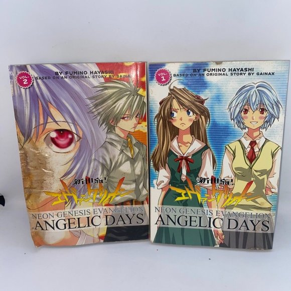 Manga Other Neon Genesis Evangelion Angelic Days Rare Manga Lot